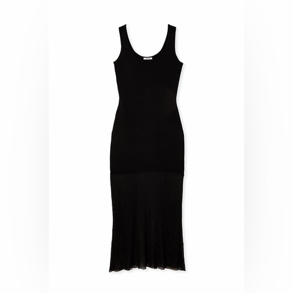 NAKD Black Sheer Tank Dress NWOT - Picture 4 of 7